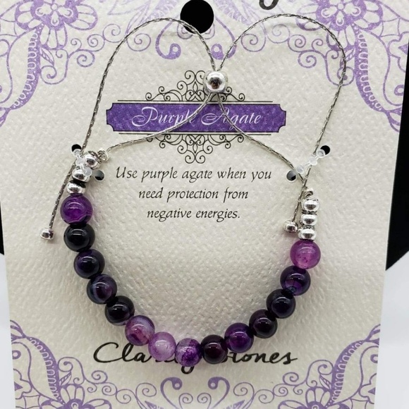 Purple Agate Clarity Stone

Bracelet - Picture 1 of 4